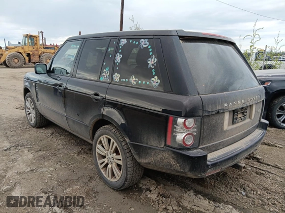 2011 Land Rover Range Rover HSE Lux z VIN SALMF1D42BA352103, wystawiony jako Copart lot #56767575 z przebiegiem 113 448 mil mil oraz Szkoda całkowita • Salvage title. Historia ofert i sprzedaży dostępna na DreamBid. Obrazek 2.