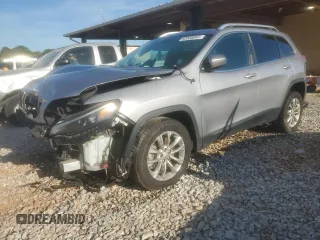 2019 Jeep Cherokee Latitude z VIN 1C4PJLCX4KD110812, wystawiony jako Copart lot #52508065 z przebiegiem 126 861 mil mil oraz Szkoda całkowita • Salvage title. Historia ofert i sprzedaży dostępna na DreamBid. Obrazek 1.