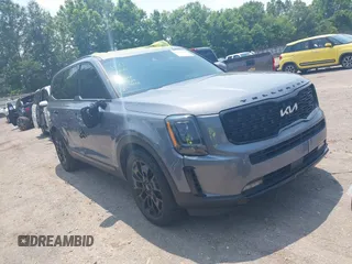 2022 Kia Telluride SX z VIN 5XYP5DHC4NG316248, wystawiony jako IAAI lot #42396369 z przebiegiem 54 659 mil mil oraz . Historia ofert i sprzedaży dostępna na DreamBid. Obrazek 1.