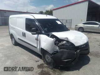 2020 Ram ProMaster City Cargo Van Tradesman with VIN ZFBHRFAB4L6R97116, listed as a IAAI auction lot 36772428 with 3,386 mi miles. Bid and sale history available at carsss.com. Image 1.