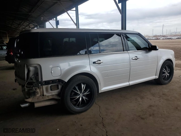 2017 Ford Flex Limited with VIN 2FMGK5D83HBA03356, listed as a Copart auction lot 68469384 with 190,725 mi miles and Salvage Title. Bid and sale history available at carsss.com. Image 3.