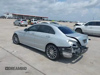 2016 Mercedes-Benz C 300 with VIN 55SWF4JBXGU165273, listed as a IAAI auction lot 42175112 with 104,261 mi miles and . Bid and sale history available at DreamBid. Image 3.