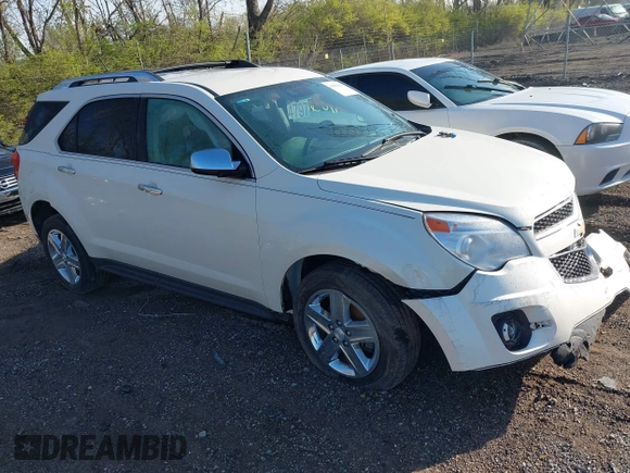 2014 Chevrolet Equinox LTZ with VIN 1GNFLHEK9EZ124045, listed as a IAAI auction lot 41831645 with 70,417 mi miles and . Bid and sale history available at carsss.com. Image 1.