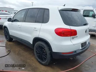 2017 Volkswagen Tiguan S with VIN WVGAV7AX8HK046181, listed as a IAAI auction lot 42493160 with 65,609 mi miles and . Bid and sale history available at DreamBid. Image 3.