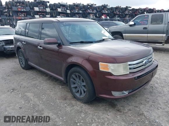 2009 Ford Flex SEL with VIN 2FMDK52CX9BA22367, listed as a IAAI auction lot 41916242 with 194,973 mi miles. Bid and sale history available at carsss.com. Image 1.