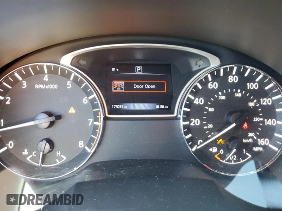 2018 Nissan Altima SR with VIN 1N4AL3APXJC262350, listed as a Copart auction lot 42530795 with 173,015 mi miles and Salvage Title. Bid and sale history available at carsss.com. Image 9.