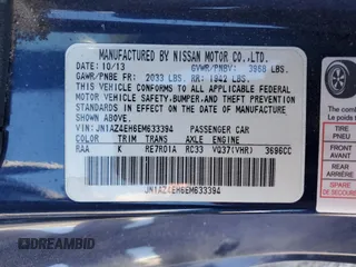 2014 Nissan 370Z Touring with VIN JN1AZ4EH6EM633394, listed as a Copart auction lot 74360354 with 0 mi miles and Salvage Title. Bid and sale history available at carsss.com. Image 15.