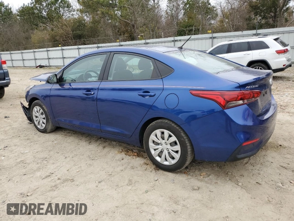 2021 Hyundai Accent SE with VIN 3KPC24A68ME140795, listed as a Copart auction lot 49110505 with 65,960 mi miles and Salvage Title. Bid and sale history available at carsss.com. Image 2.
