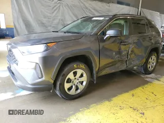 2021 Toyota RAV4 LE with VIN 2T3F1RFV1MC198301, listed as a Copart auction lot 62084275 with 47,285 mi miles and Salvage title. Bid and sale history available at DreamBid. Image 1.