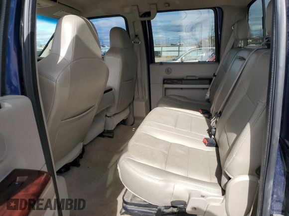 2008 Ford F-350 XL with VIN 1FTWW31R28ED42054, listed as a Copart auction lot 50200235 with 226,309 mi miles and Salvage title. Bid and sale history available at DreamBid. Image 10.