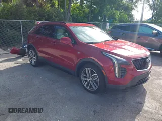 2020 Cadillac XT4 FWD Sport with VIN 1GYFZER44LF116168, listed as a IAAI auction lot 42443636 with 40,450 mi miles and . Bid and sale history available at DreamBid. Image 1.