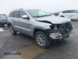 2014 Jeep Grand Cherokee Limited with VIN 1C4RJFBG7EC508814, listed as a IAAI auction lot 41118508 with 160,787 mi miles and . Bid and sale history available at DreamBid. Image 1.