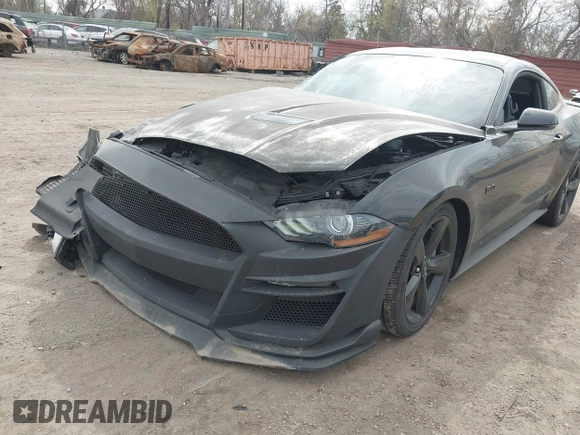 2022 Ford Mustang GT with VIN 1FA6P8CF7N5149137, listed as a IAAI auction lot 42053008 with 32,324 mi miles and . Bid and sale history available at DreamBid. Image 6.