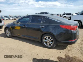 2013 Kia Optima EX with VIN 5XXGN4A7XDG106866, listed as a Copart auction lot 60629395 with 119,720 mi miles and Salvage title. Bid and sale history available at DreamBid. Image 2.