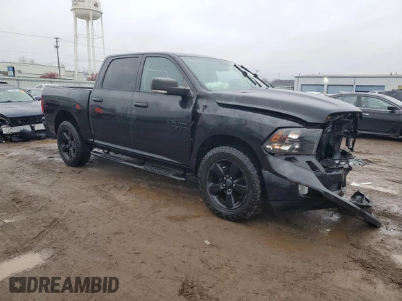 2018 Ram 1500 Big Horn with VIN 1C6RR7LG5JS260227, listed as a Copart auction lot 86815194 with 79,493 mi miles and Salvage Title. Bid and sale history available at carsss.com. Image 4.