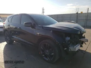 2022 Acura RDX w/A-Spec Package with VIN 5J8TC2H6XNL013953, listed as a Copart auction lot 76123294 with Not Provided miles and Salvage Title. Bid and sale history available at carsss.com. Image 4.