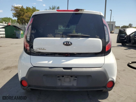 2014 Kia Soul with VIN KNDJN2A25E7066981, listed as a Copart auction lot 49085345 with 91,958 mi miles and Salvage Title. Bid and sale history available at carsss.com. Image 6.