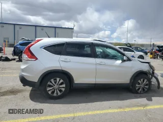 2013 Honda CR-V EX with VIN 2HKRM4H58DH677602, listed as a Copart auction lot 51869445 with 130,043 mi miles and Salvage Title. Bid and sale history available at carsss.com. Image 3.