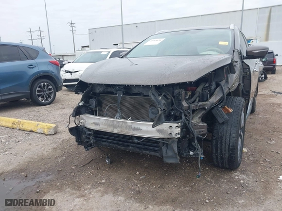 2015 Nissan Murano S with VIN 5N1AZ2MG1FN213009, listed as a IAAI auction lot 41365676 with 175,241 mi miles. Bid and sale history available at carsss.com. Image 6.