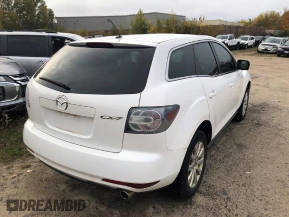 2012 Mazda CX-7 i Sport z VIN JM3ER2B57C0422357, wystawiony jako Copart lot #75446634 z przebiegiem 111 443 mil mil oraz Czysty tytuł • Clean title. Historia ofert i sprzedaży dostępna na DreamBid. Obrazek 3.