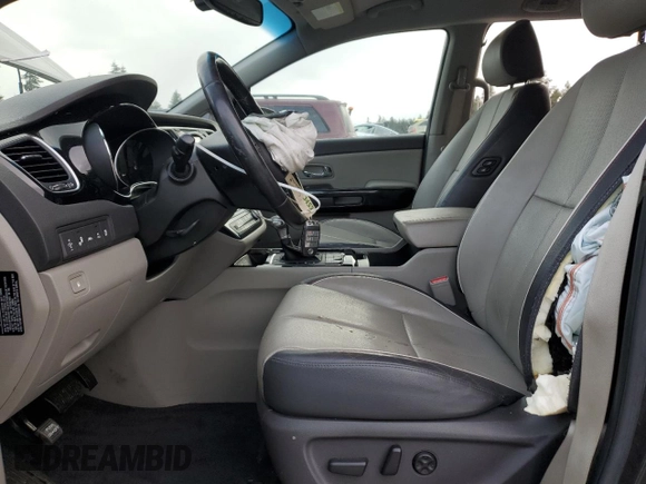 2018 Kia Sedona EX with VIN KNDMC5C13J6390021, listed as a Copart auction lot 43594355 with 101,305 mi miles and Salvage Title. Bid and sale history available at carsss.com. Image 7.