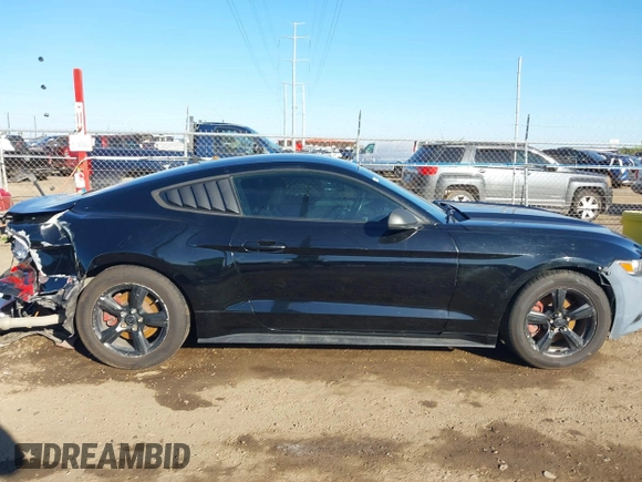 2017 Ford Mustang V6 with VIN 1FA6P8AM2H5235185, listed as a IAAI auction lot 41650785 with 146,855 mi miles and . Bid and sale history available at carsss.com. Image 14.