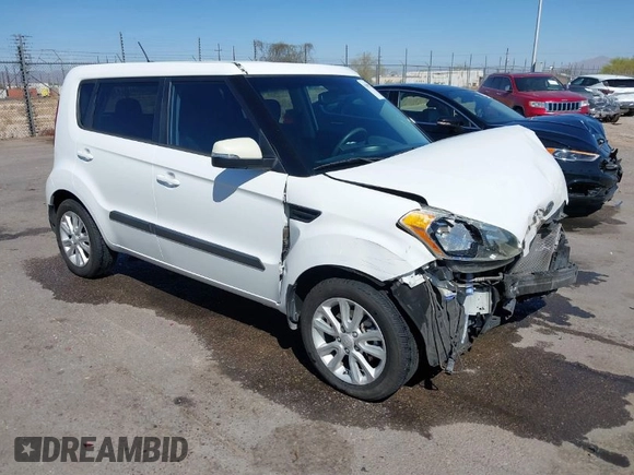 2012 Kia Soul + with VIN KNDJT2A60C7479185, listed as a IAAI auction lot 41885776 with 72,719 mi miles. Bid and sale history available at carsss.com. Image 1.