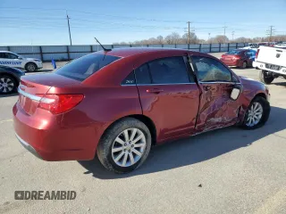 2012 Chrysler 200 Touring with VIN 1C3CCBBB6CN144226, listed as a Copart auction lot 46870135 with 31,884 mi miles and Salvage Title. Bid and sale history available at carsss.com. Image 3.