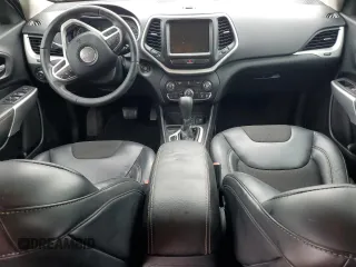 2018 Jeep Cherokee Latitude Plus with VIN 1C4PJLLB3JD542598, listed as a Copart auction lot 51482035 with 76,543 mi miles and Salvage Title. Bid and sale history available at DreamBid. Image 8.