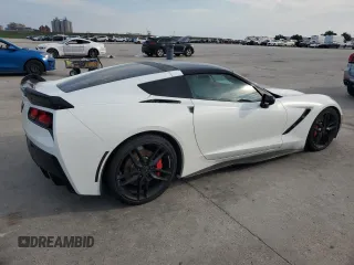 2016 Chevrolet Corvette Z51 2LT with VIN 1G1YJ2D7XG5105850, listed as a Copart auction lot 71575824 with Not provided miles and Non repairable. Bid and sale history available at DreamBid. Image 3.