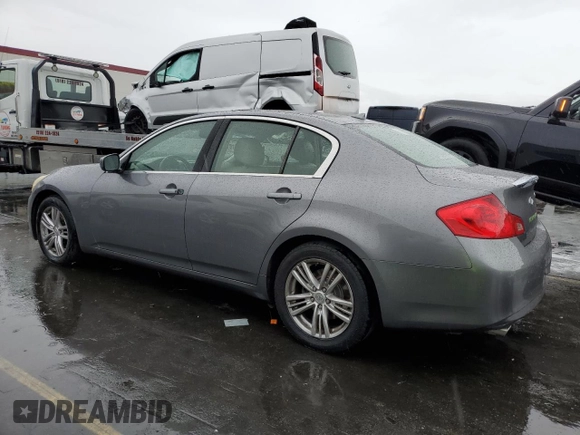 2011 Infiniti G25 Journey with VIN JN1DV6AP9BM603951, listed as a Copart auction lot 82045824 with 200,378 mi miles and Salvage Title. Bid and sale history available at DreamBid. Image 2.