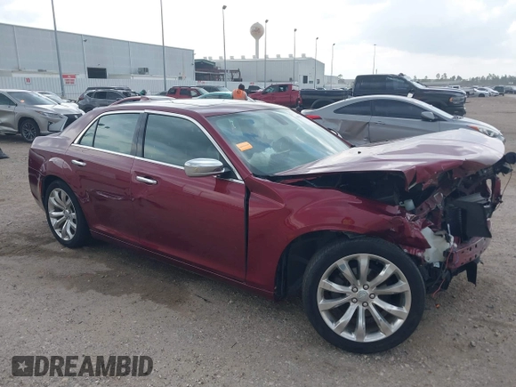 2020 Chrysler 300 Limited with VIN 2C3CCAEG2LH127949, listed as a IAAI auction lot 40041870 with 41,658 mi miles. Bid and sale history available at carsss.com. Image 14.