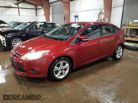 2014 Ford Focus SE with VIN 1FADP3F2XEL340307, listed as a Copart auction lot 88895945 with 88,991 mi miles and Clean Title. Bid and sale history available at carsss.com. Image 1.
