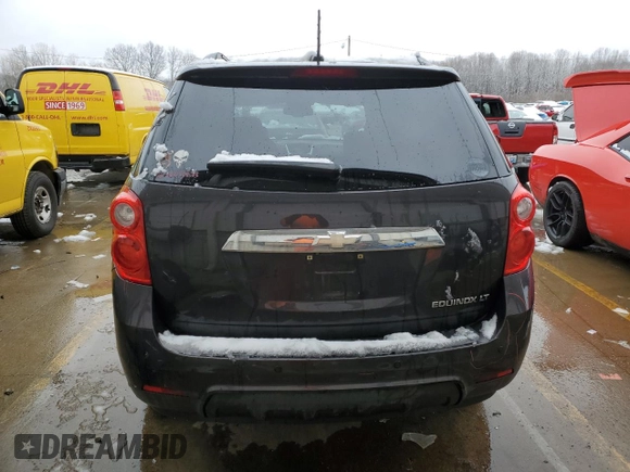 2015 Chevrolet Equinox LT with VIN 1GNALCEKXFZ133836, listed as a Copart auction lot 44160395 with 117,535 mi miles and Salvage Title. Bid and sale history available at carsss.com. Image 6.