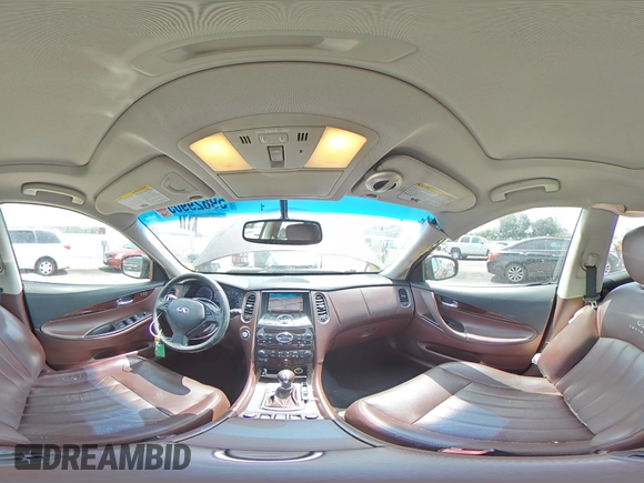 2012 Infiniti EX Journey with VIN JN1AJ0HPXCM400733, listed as a Copart auction lot 59629905 with 171,470 mi miles and Salvage title. Bid and sale history available at DreamBid. Image 15.