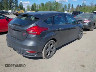2017 Ford Focus ST with VIN 1FADP3L9XHL316093, listed as a IAAI auction lot 42013744 with 90,984 mi miles and . Bid and sale history available at carsss.com. Image 4.