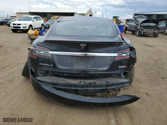 2016 Tesla Model S 90D with VIN 5YJSA1E42GF129442, listed as a Copart auction lot 54443454 with 0 mi miles. Bid and sale history available at carsss.com. Image 6.