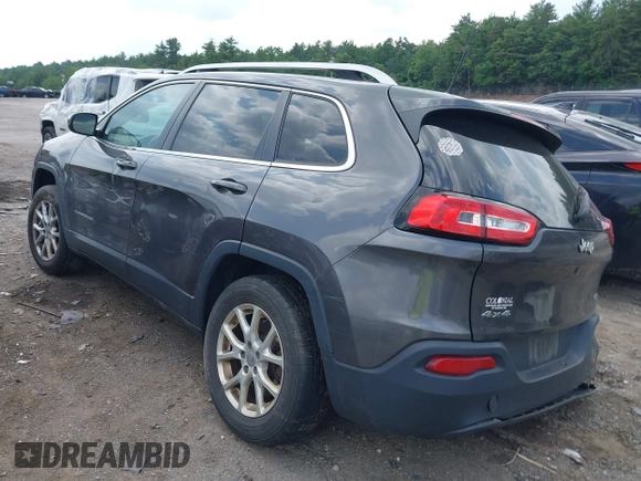 2018 Jeep Cherokee Latitude Plus with VIN 1C4PJMLB8JD502555, listed as a IAAI auction lot 42481887 with 124,437 mi miles and . Bid and sale history available at DreamBid. Image 3.