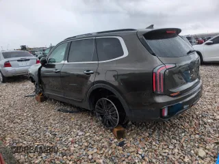 2023 Kia Telluride SX X-Line with VIN 5XYP5DGC8PG333753, listed as a Copart auction lot 50998465 with 13,522 mi miles and Salvage title. Bid and sale history available at DreamBid. Image 2.