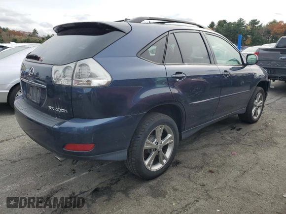 2006 Lexus RX 400h with VIN JTJHW31U462004213, listed as a Copart auction lot 78657944 with 202,326 mi miles and Salvage title. Bid and sale history available at DreamBid. Image 3.