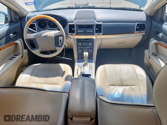 2011 Lincoln MKZ with VIN 3LNHL2GC0BR755007, listed as a Copart auction lot 61174325 with 103,107 mi miles and Salvage title. Bid and sale history available at DreamBid. Image 8.