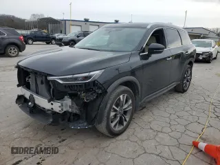 2024 Infiniti QX60 Luxe с VIN 5N1DL1FS9RC355103, выставлен на аукционе Copart как лот 45352875 с пробегом 9 460 миль миль и Списание • Salvage title. История ставок и продаж доступна на DreamBid. Изображение 1.