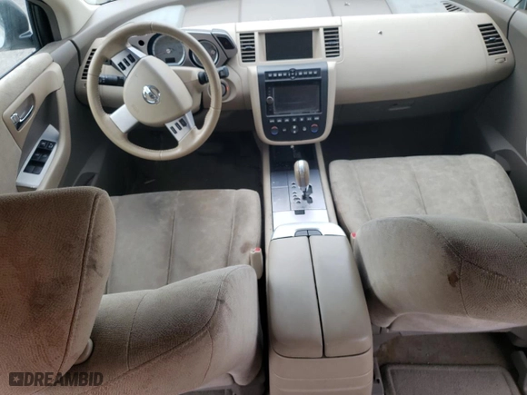 2007 Nissan Murano S with VIN JN8AZ08W37W659222, listed as a Copart auction lot 73790184 with 156,458 mi miles and Salvage Title. Bid and sale history available at carsss.com. Image 8.