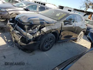 2025 Lexus NX with VIN 2T2GDCAZXSC019578, listed as a Copart auction lot 79953094 with 627 mi miles and Salvage Title. Bid and sale history available at carsss.com. Image 1.