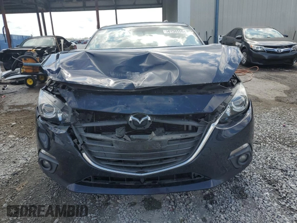 2015 Mazda 3 i Touring with VIN 3MZBM1V77FM128103, listed as a Copart auction lot 56156555 with 107,460 mi miles and Salvage Title. Bid and sale history available at DreamBid. Image 5.