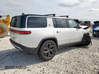 2023 Rivian R1S Adventure z VIN 7PDSGABA4PN026056, wystawiony jako Copart lot #56892495 z przebiegiem Nie podano mil oraz Szkoda całkowita • Salvage title. Historia ofert i sprzedaży dostępna na DreamBid. Obrazek 3.