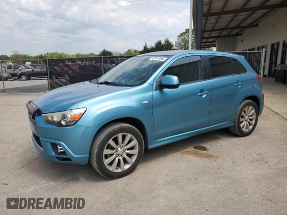2011 Mitsubishi Outlander Sport SE with VIN JA4AP4AU4BZ001024, listed as a Copart auction lot 52911755 with 154,628 mi miles and Clean Title. Bid and sale history available at carsss.com. Image 1.