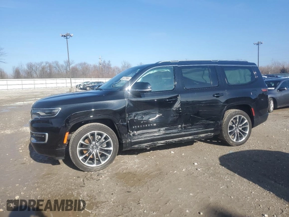 2024 Jeep Wagoneer Series II with VIN 1C4SJVBP2RS118534, listed as a Copart auction lot 85228864 with 13,695 mi miles and Salvage title. Bid and sale history available at DreamBid. Image 1.