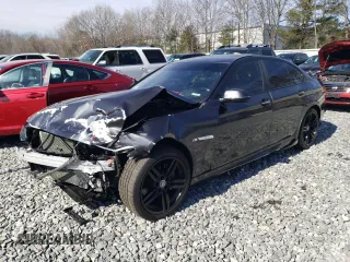 2014 BMW 5 Series 535i xDrive with VIN WBA5B3C58ED292633, listed as a Copart auction lot 50907825 with 88,762 mi miles and Clean Title. Bid and sale history available at carsss.com. Image 1.