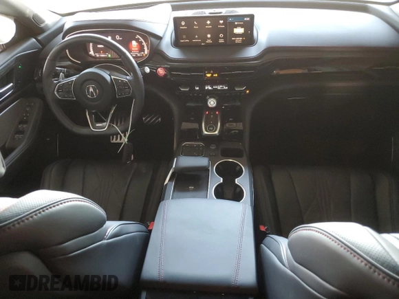 2023 Acura MDX Type S w/Advance Package with VIN 5J8YD8H88PL004405, listed as a Copart auction lot 59702214 with 18,042 mi miles and Salvage Title. Bid and sale history available at carsss.com. Image 8.